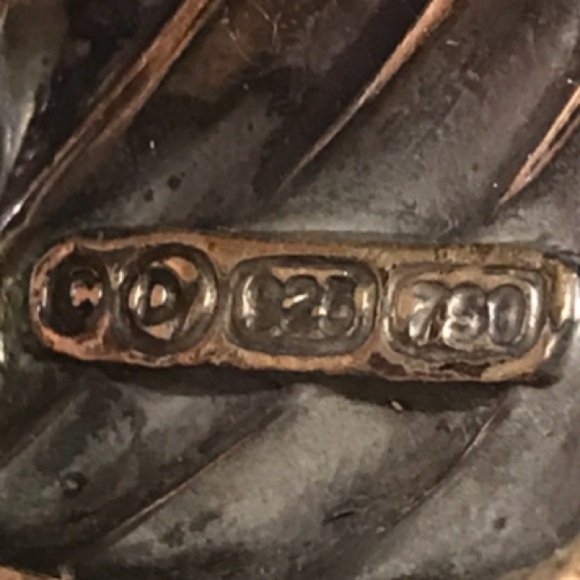 DAVID YURMAN Two-Tone Sculpted Cable Cuff Bracelet - Picture 7 of 7